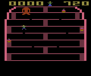 King Kong atari screenshot