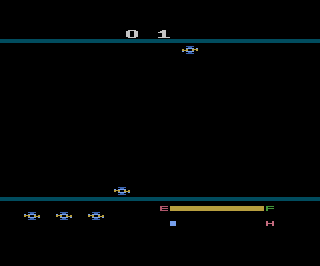 Kreuzfeuer atari screenshot