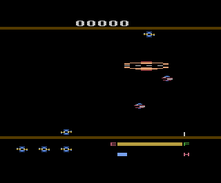 Kreuzfeuer atari screenshot