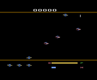 Kreuzfeuer atari screenshot