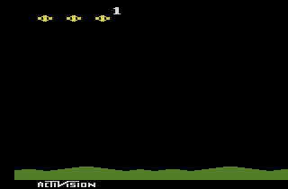 Laser Blast atari screenshot