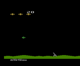 Laser Blast atari screenshot