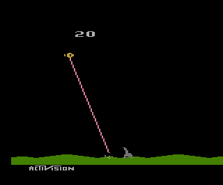 Laser Blast atari screenshot
