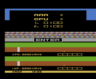 Los Angeles 1984 Games atari screenshot