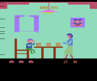 Mangia' atari screenshot