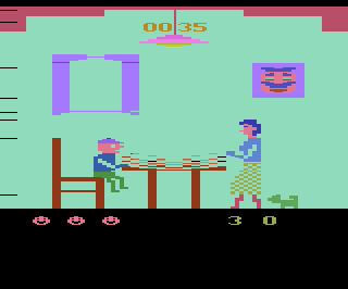 Mangia' atari screenshot