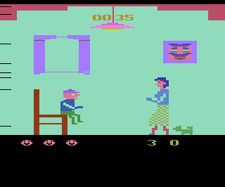 Mangia' atari screenshot