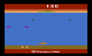 Marine Wars atari screenshot