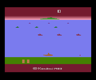 Marine Wars atari screenshot
