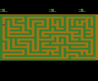 Maze Mania - A Game of Cops 'n Robbers atari screenshot