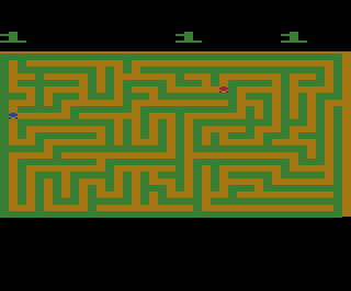 Maze Mania - A Game of Cops 'n Robbers atari screenshot