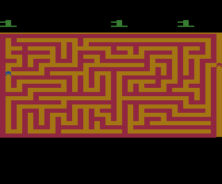 Maze Mania - A Game of Cops 'n Robbers atari screenshot