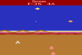 Mega Force atari screenshot