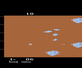 Meteor Defense atari screenshot