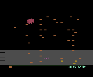 Millipede atari screenshot
