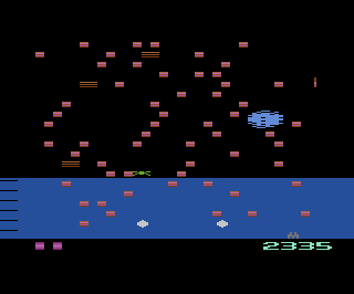 Millipede atari screenshot