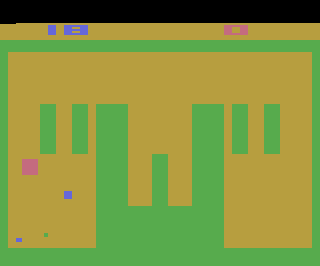 Miniature Golf atari screenshot