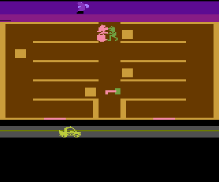 Miss Piggy's Wedding atari screenshot