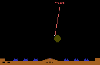 Missile Command atari screenshot