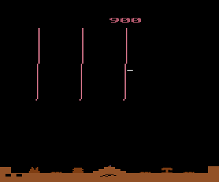 Missile Command atari screenshot