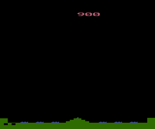Missile Command atari screenshot