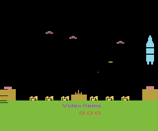 Missile Control atari screenshot