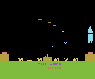 Missile Control atari screenshot