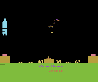 Missile Control atari screenshot
