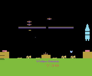 Missile Control atari screenshot