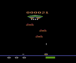 Monster aus dem All atari screenshot