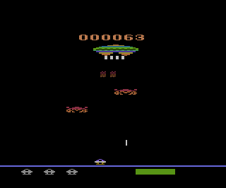 Monster aus dem All atari screenshot