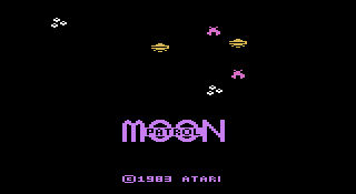 Moon Patrol atari screenshot