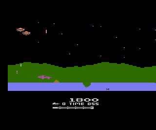 Moon Patrol atari screenshot