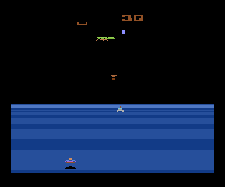 Moonsweeper atari screenshot