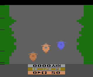 Motocross atari screenshot