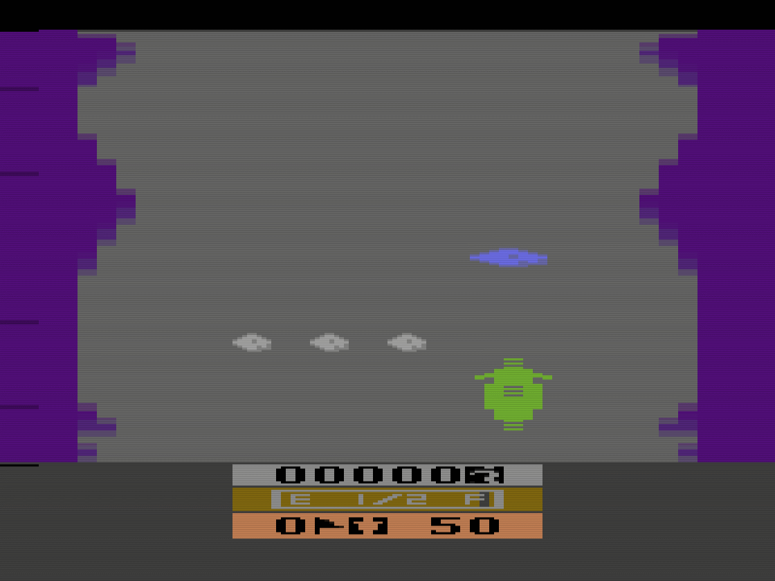 Motocross atari screenshot