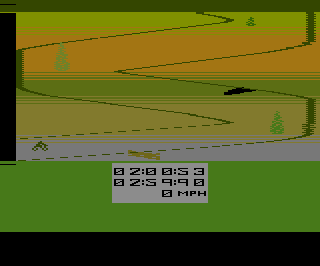 Motocross Racer atari screenshot