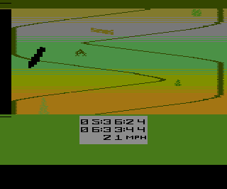 Motocross Racer atari screenshot