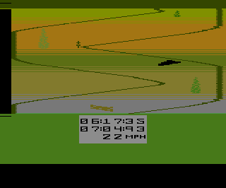 Motocross Racer atari screenshot