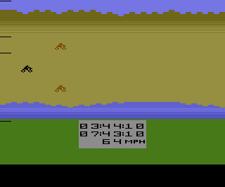 Motocross Racer atari screenshot
