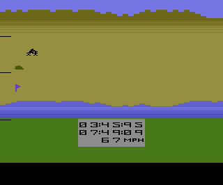 Motocross Racer atari screenshot