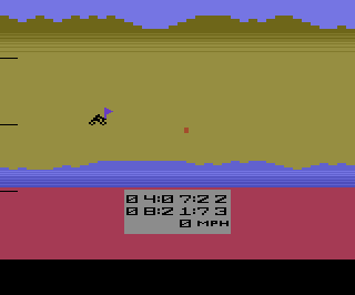Motocross Racer atari screenshot