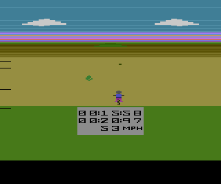Motocross Racer atari screenshot
