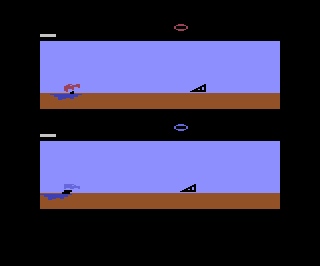 MotoRodeo atari screenshot