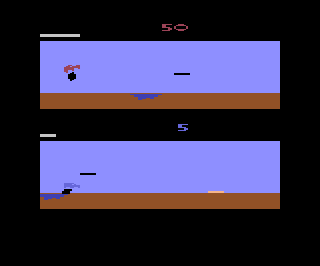 MotoRodeo atari screenshot