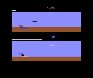 MotoRodeo atari screenshot