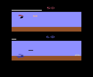 MotoRodeo atari screenshot