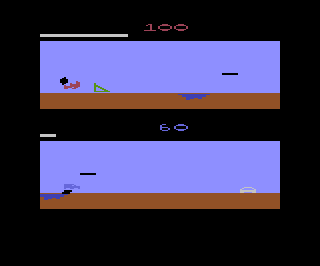 MotoRodeo atari screenshot