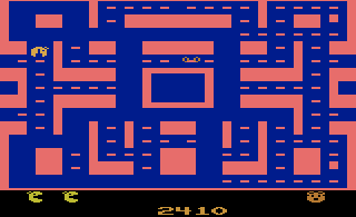 Ms. Pac-Man atari screenshot