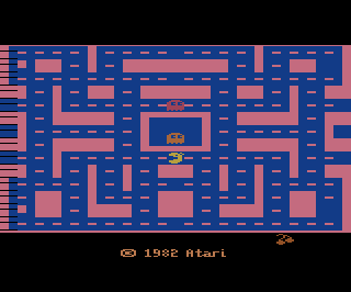 Ms. Pac-Man atari screenshot